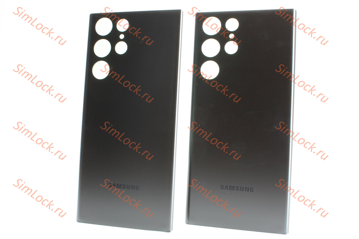 Задняя крышка Samsung S908B Galaxy S22 Ultra, темно-серый, К-2