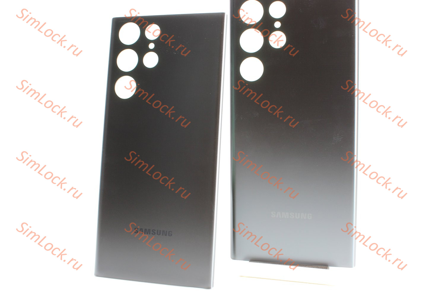 Задняя крышка Samsung S908B Galaxy S22 Ultra, темно-серый, К-2