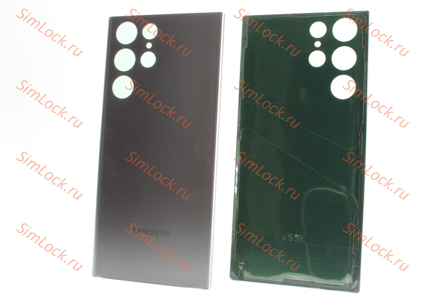 Задняя крышка Samsung S908B Galaxy S22 Ultra, серебристый, К-2