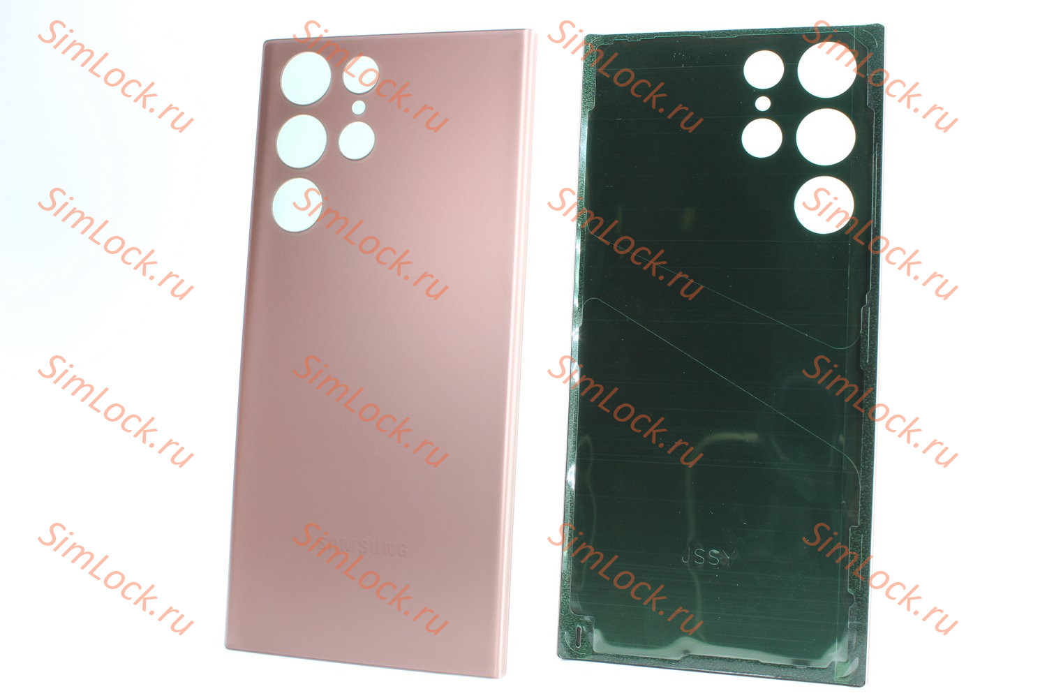 Задняя крышка Samsung S908B Galaxy S22 Ultra, розовое золото, К-2