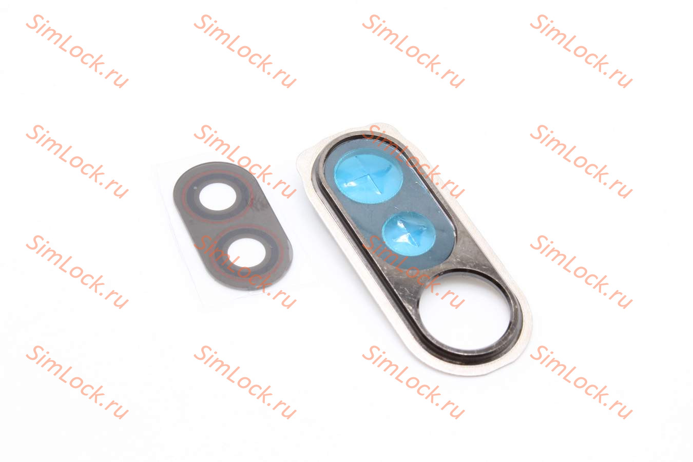 Стекло камеры Xiaomi Pocophone F1, с черной рамкой