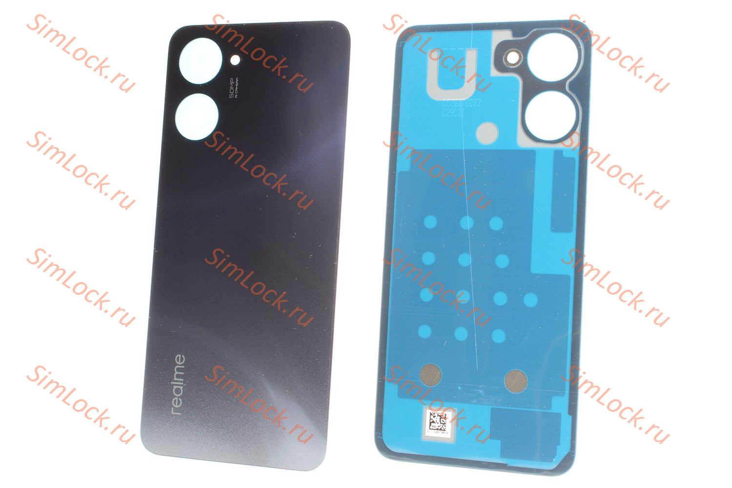 Задняя крышка Realme 10 4G (RMX3630), черный, оригинал