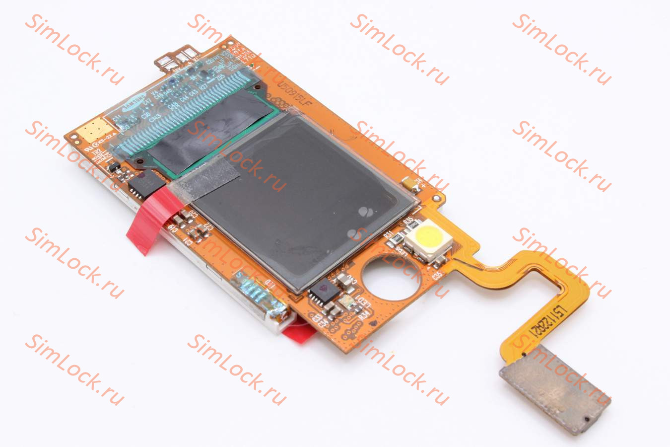 Дисплей Samsung E710, модуль 2 дисплея, оригинал, с установочными компонентами