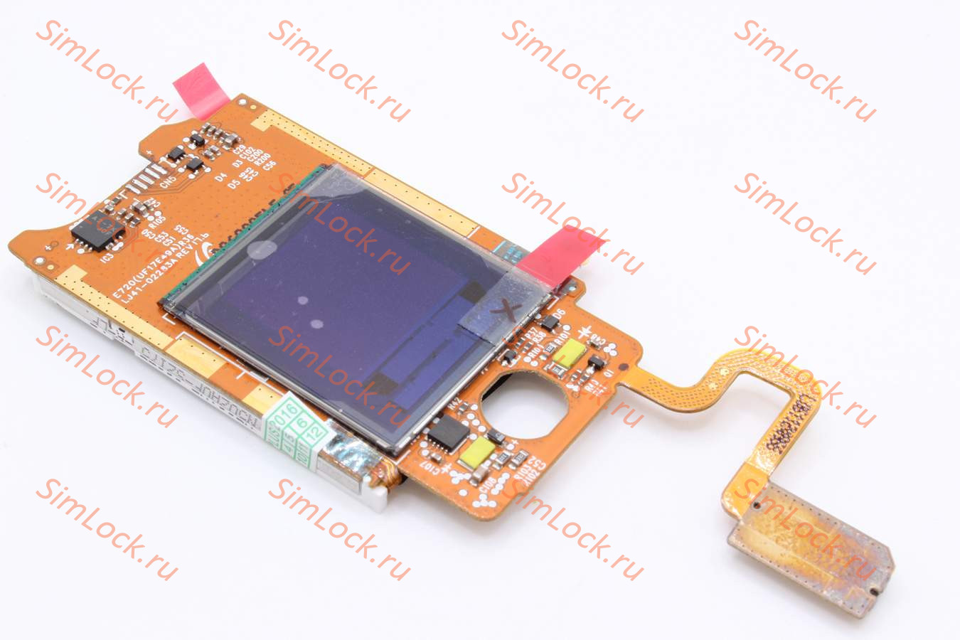 Дисплей Samsung E720, модуль 2 дисплея, оригинал, с установочными компонентами