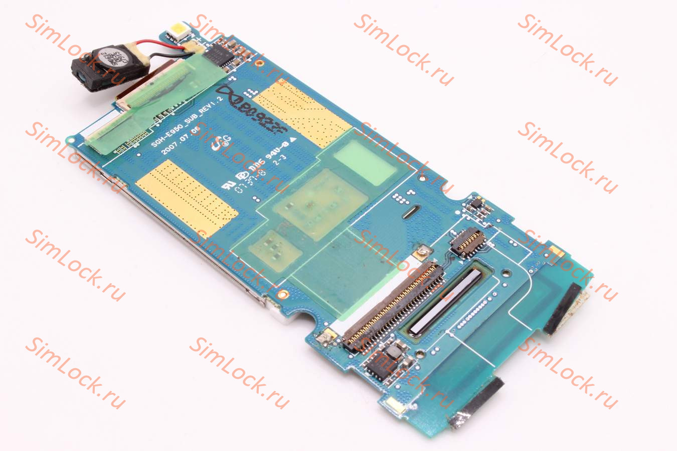 Дисплей Samsung E950 - модуль на подложке в сборе, оригинал - used