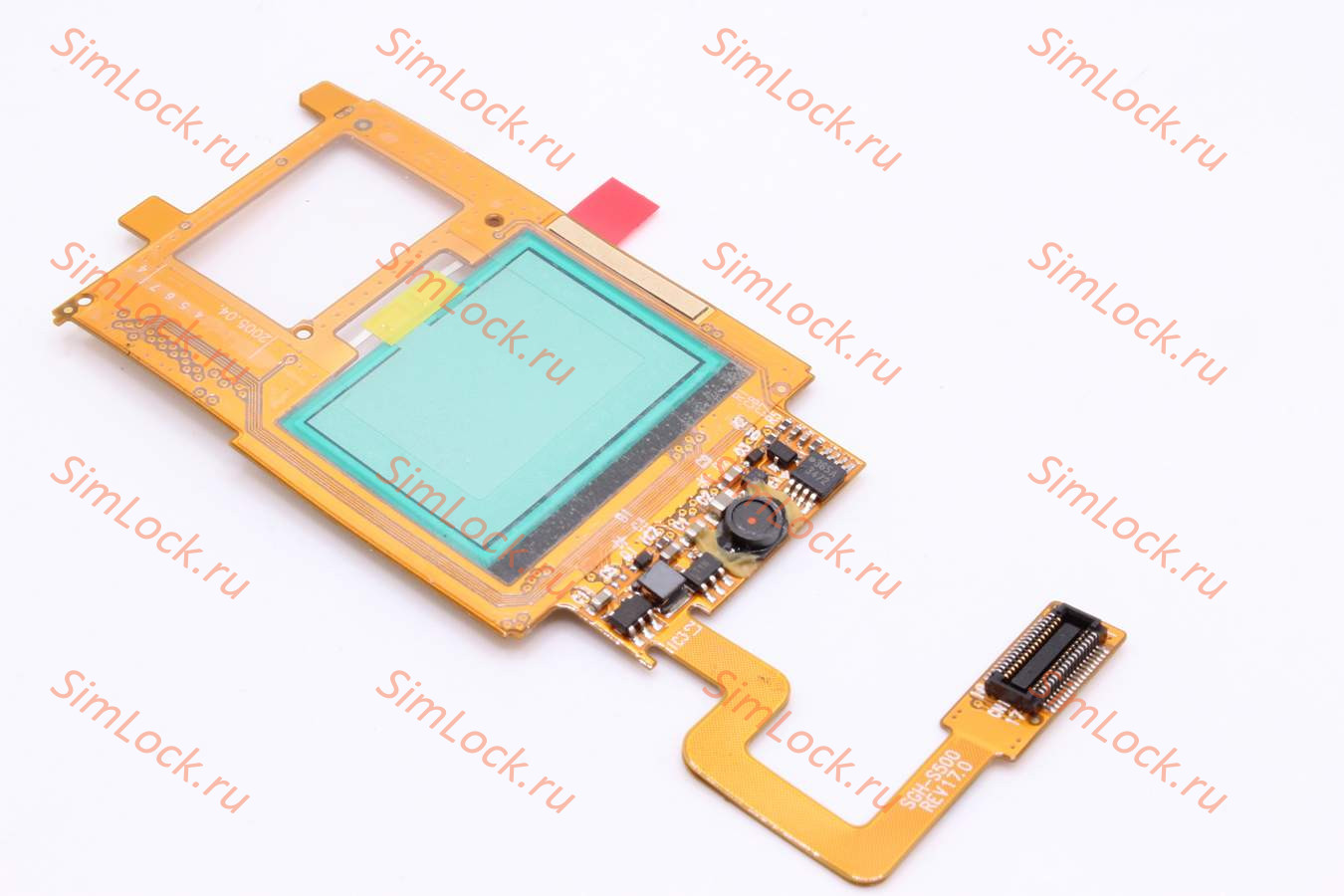 Дисплей Samsung S500 внешний, в сборе c дисплейной платой, оригинал