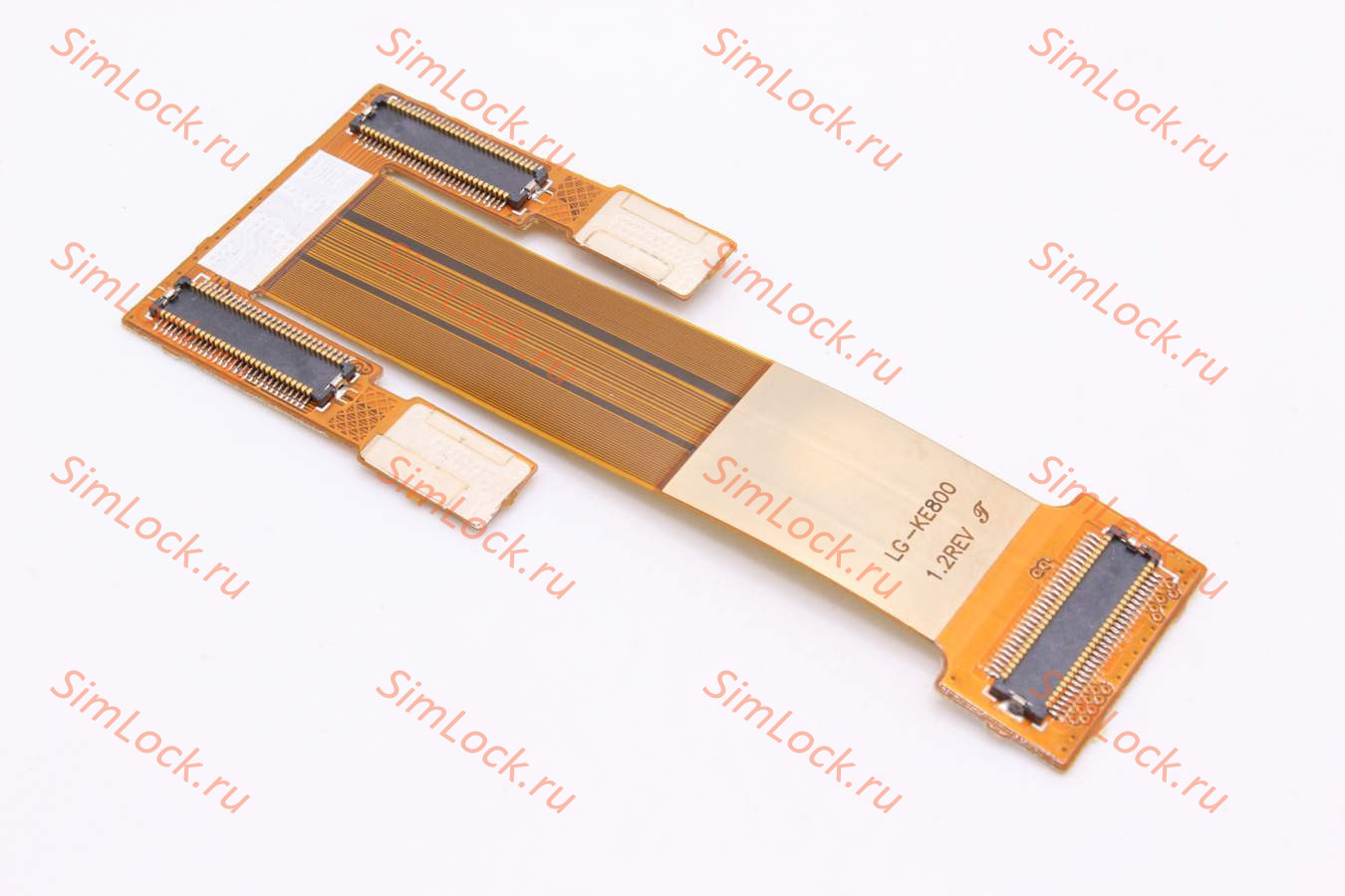 Шлейф LG KE800 с компонентами