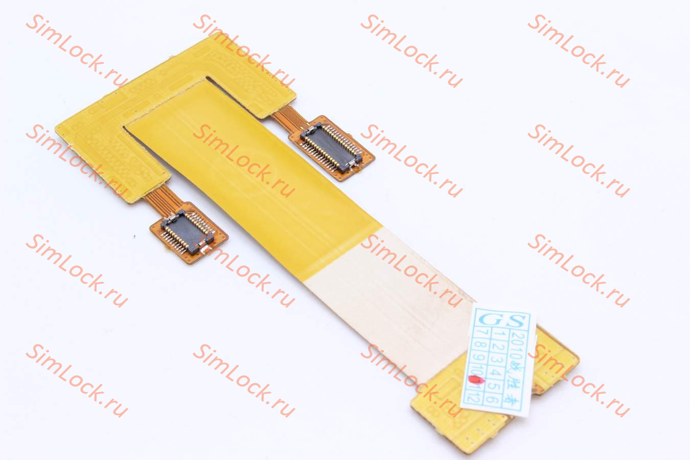 Шлейф LG KG800 с компонентами