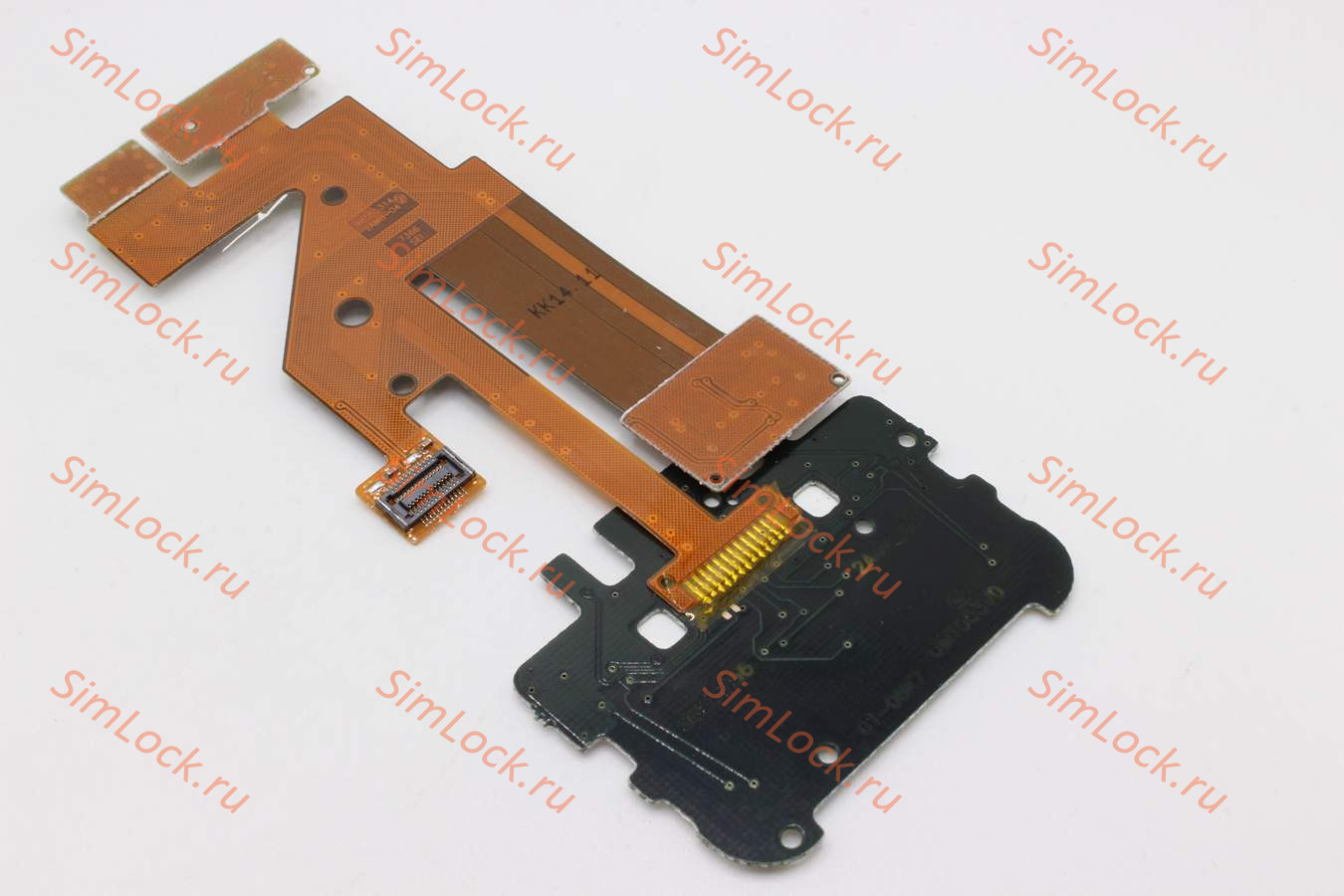 Шлейф Nokia 5610 межплатный с подложкой функциональной клавиатуры и заглушкой вместо камеры