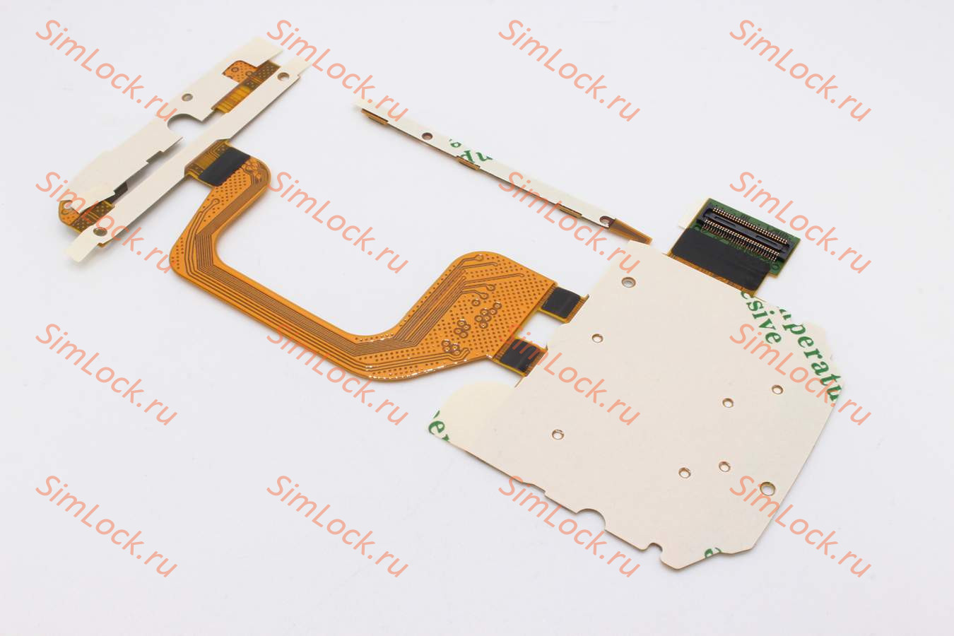 Шлейф Nokia 5730 - шлейф с подложкой верхней клавиатуры и камерой