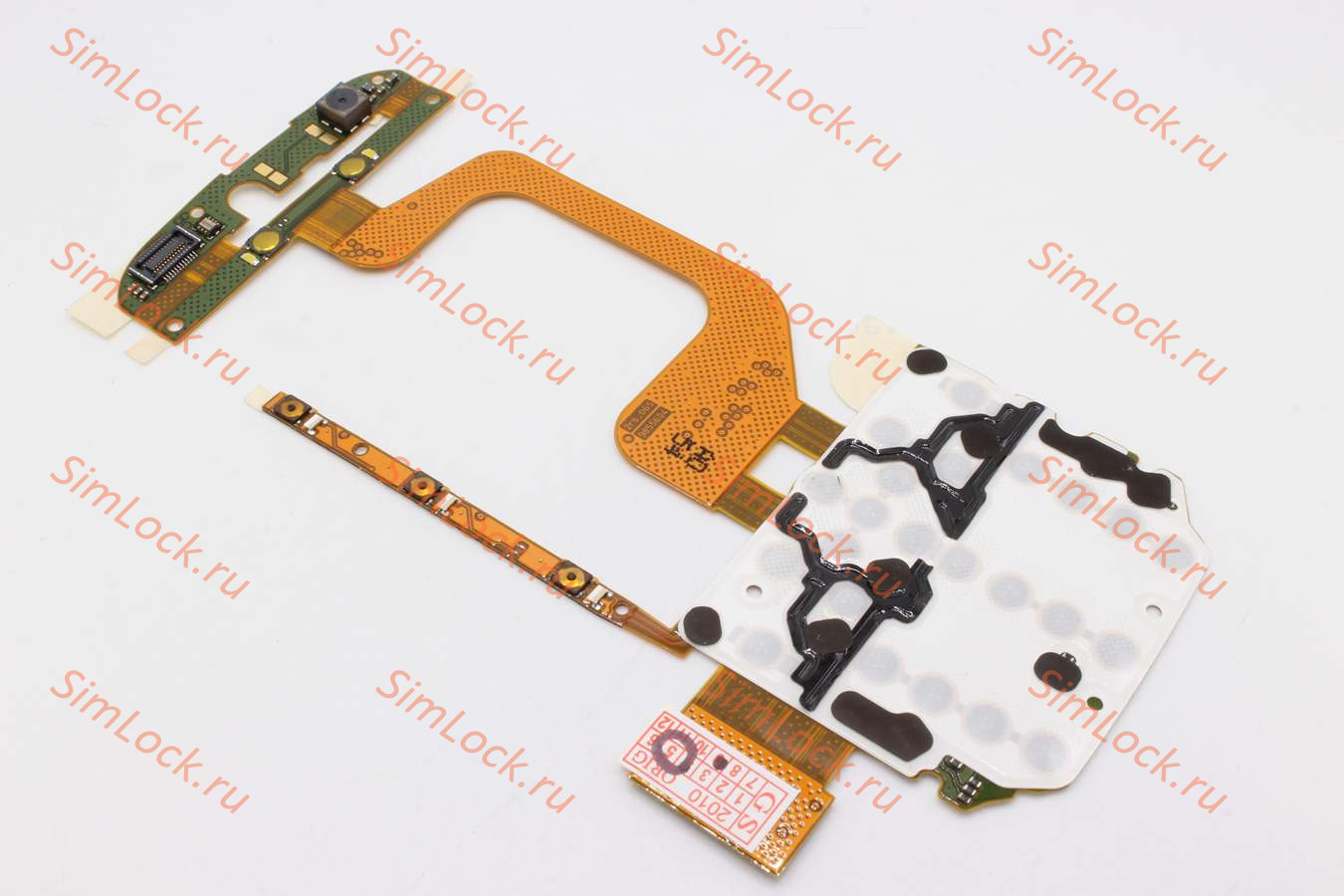 Шлейф Nokia 5730 - шлейф с подложкой верхней клавиатуры и камерой