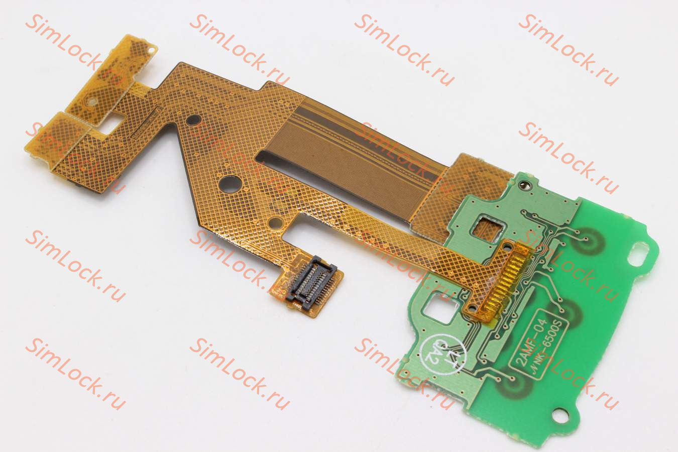 Шлейф Nokia 6500s - шлейф с подложкой верхней клавиатуры, с фуфлыжной камерой