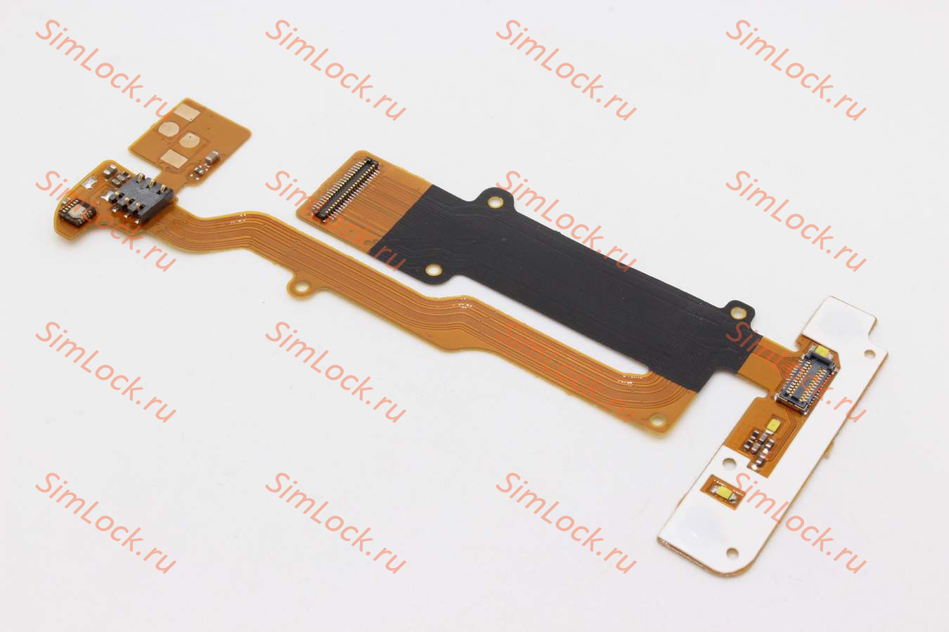 Шлейф Nokia C2-02 - с подложкой функциональной клавиатуры