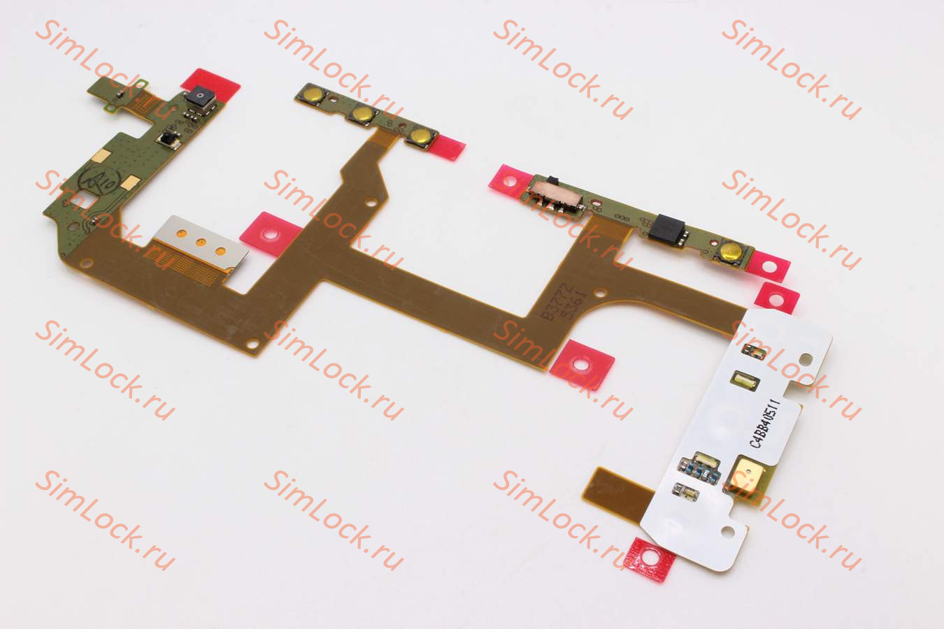 Шлейф Nokia C7-00 - с платой клавиатуры, кнопками громкости и камерой