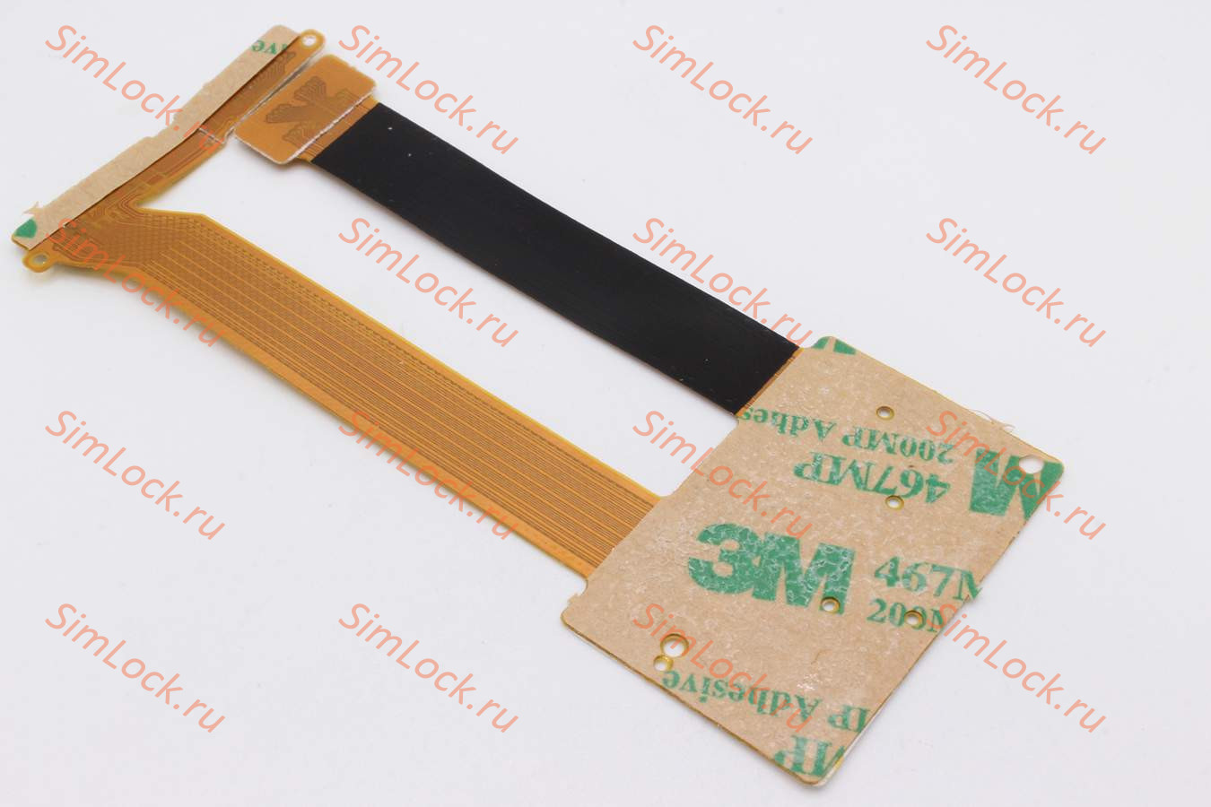 Шлейф Nokia E65 - шлейф основной с компонентами и подложкой верхней клавиатуры