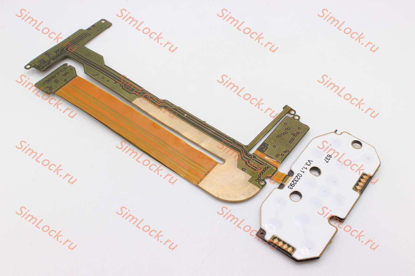 Шлейф Nokia N95 - с подложкой функциональной клавиатуры, заглушка вместо камеры