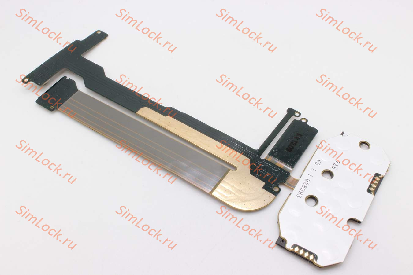 Шлейф Nokia N95 - с подложкой функциональной клавиатуры и фронтальной камерой