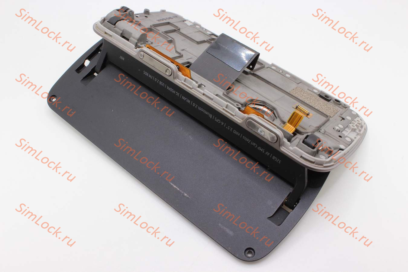 Шлейф Nokia N97 - межплатный, со средней частью корпуса