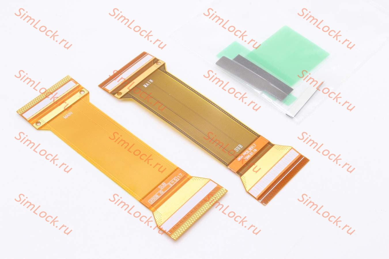 Шлейф Samsung D820 ориг, с установочными компонентами