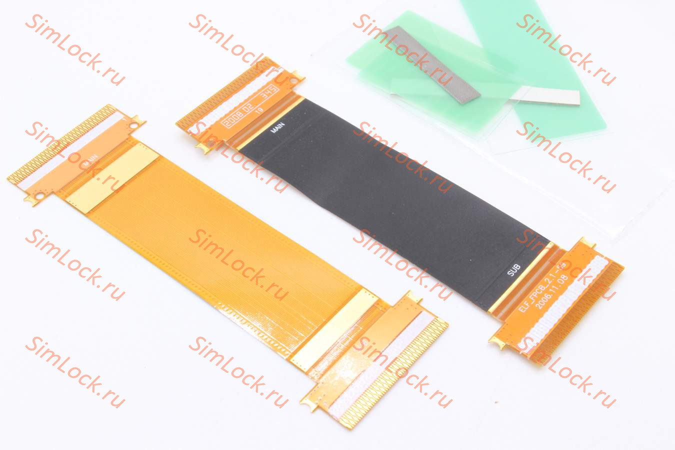 Шлейф Samsung E370 оригинал, с установочными компонентами