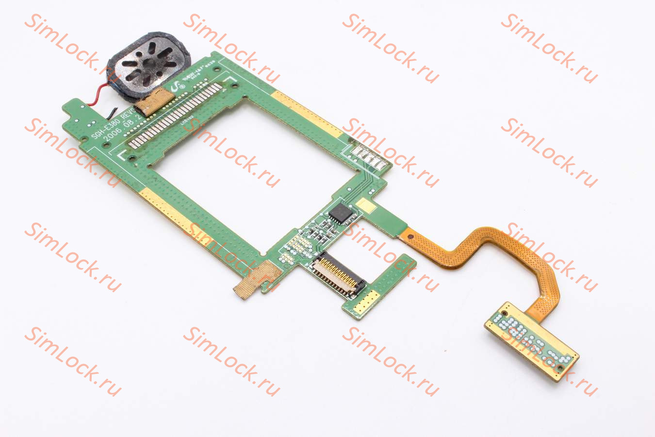 Шлейф Samsung E380, с компонентами, оригинал used