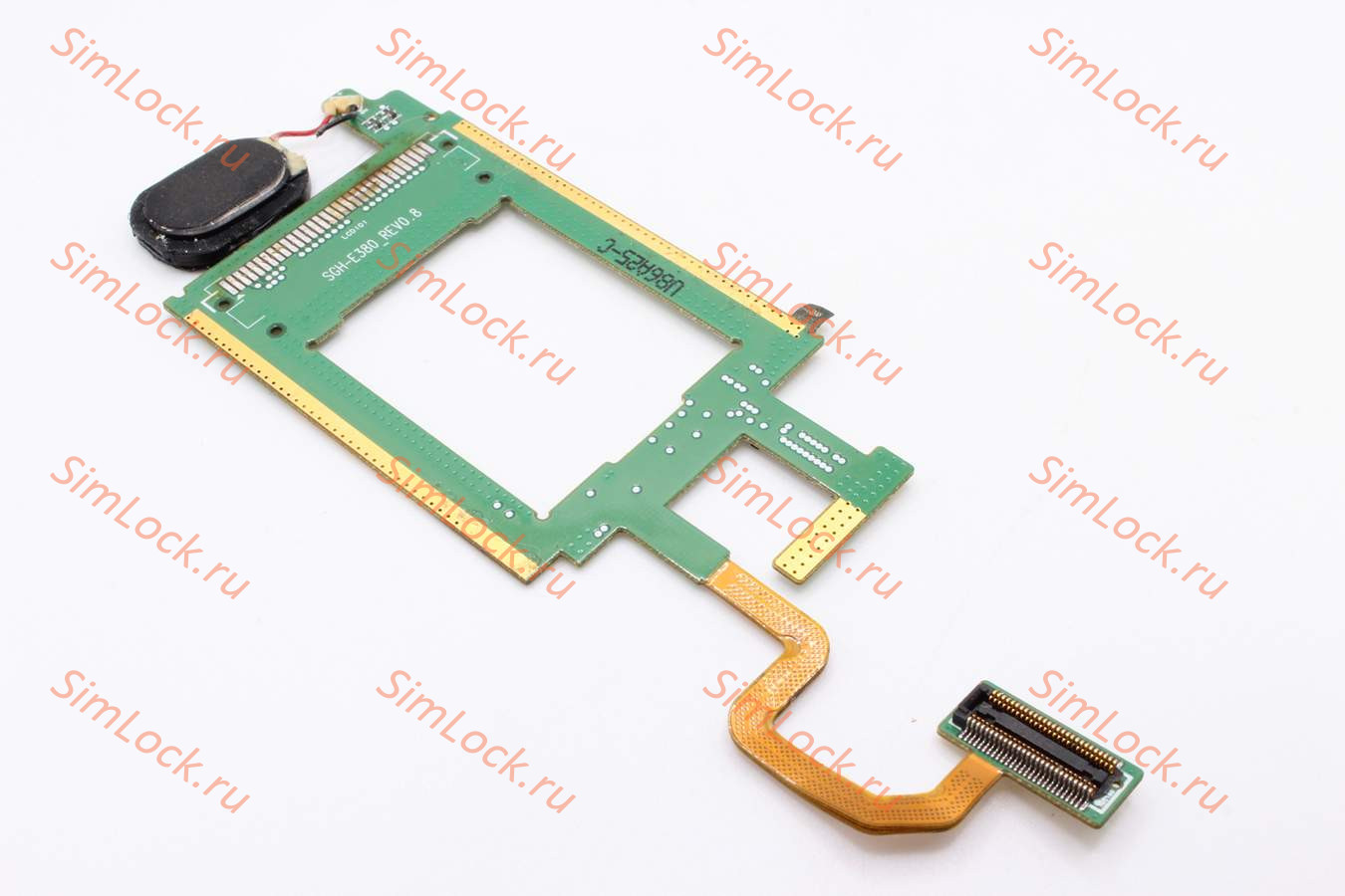 Шлейф Samsung E380, с компонентами, оригинал used