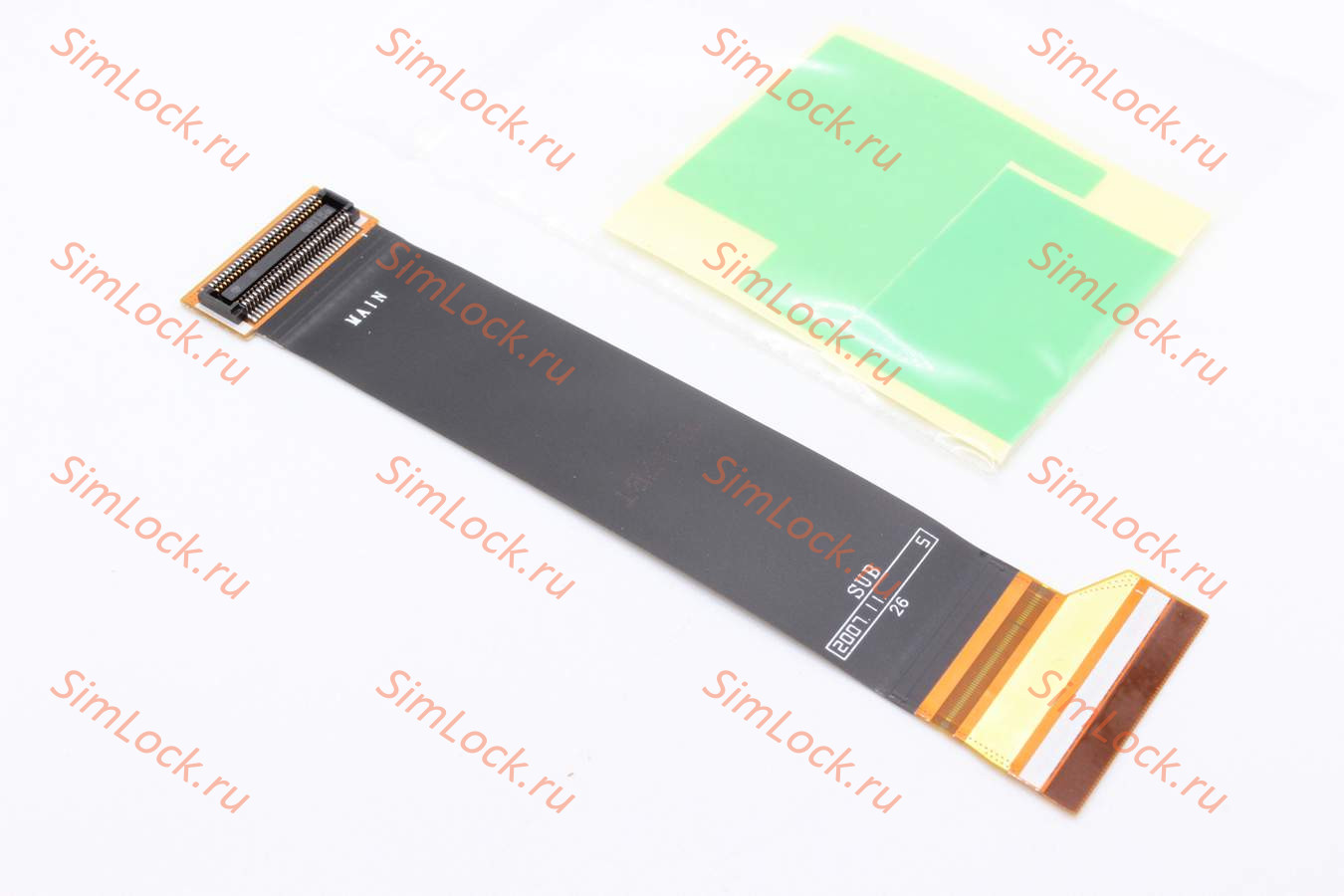 Шлейф Samsung E390 оригинал, с установочными компонентами