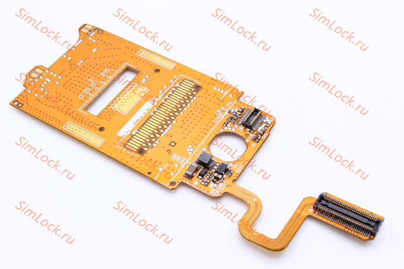 Шлейф Samsung E720 с компонентами