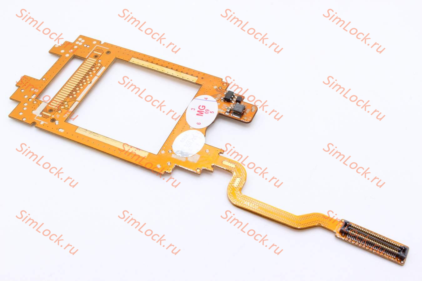 Шлейф Samsung E730 с компонентами