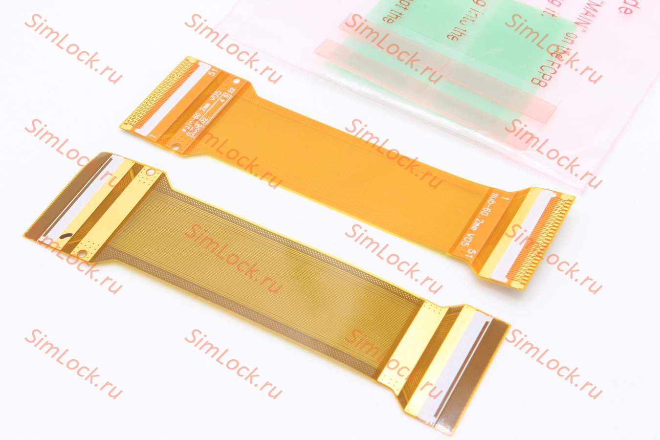 Шлейф Samsung E800 / E820 оригинал, с установочными компонентами