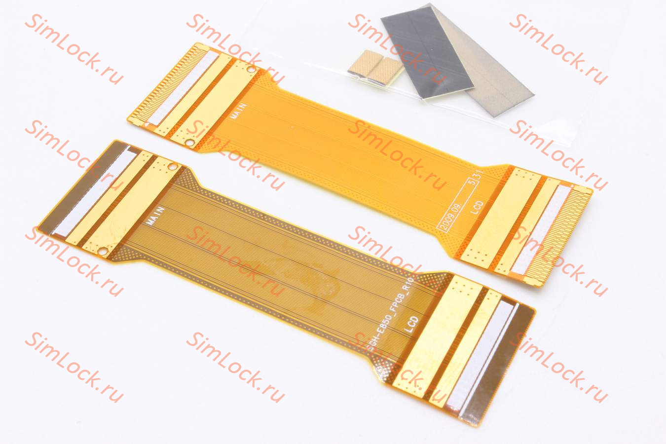 Шлейф Samsung E850 ориг, с установочными компонентами