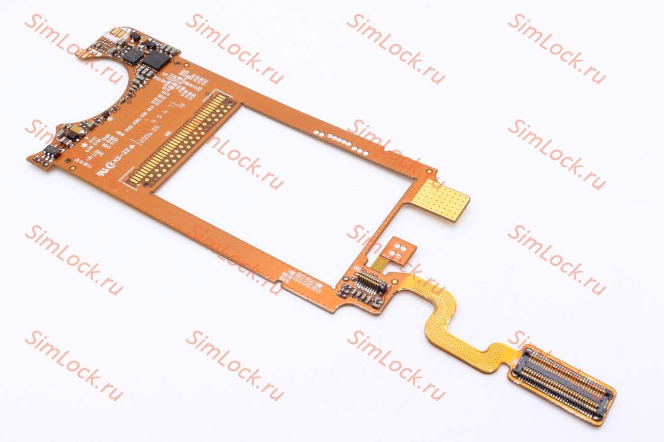 Шлейф Samsung E870 с компонентами, ориг