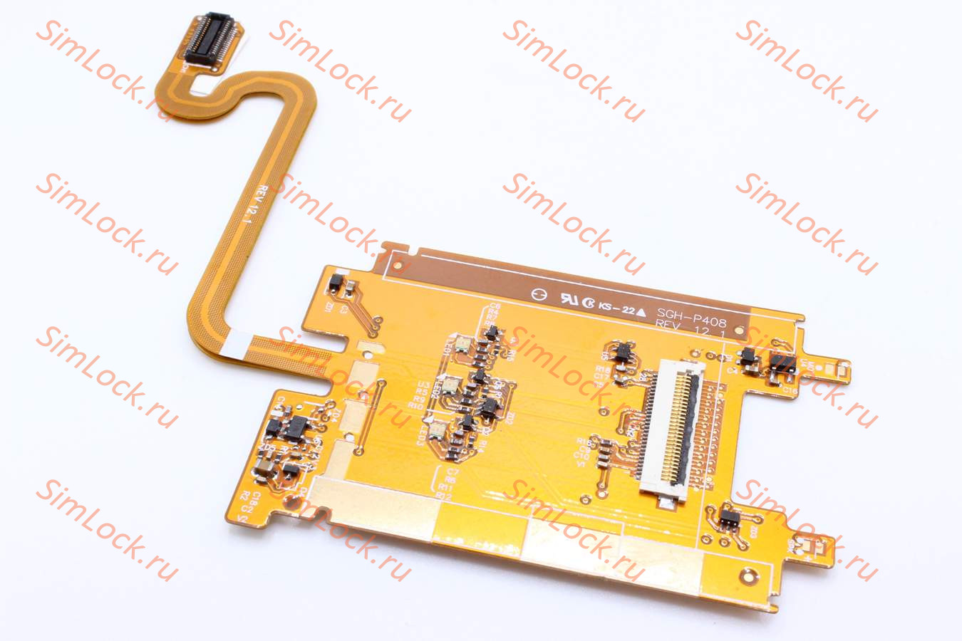 Шлейф Samsung P400 с компонентами