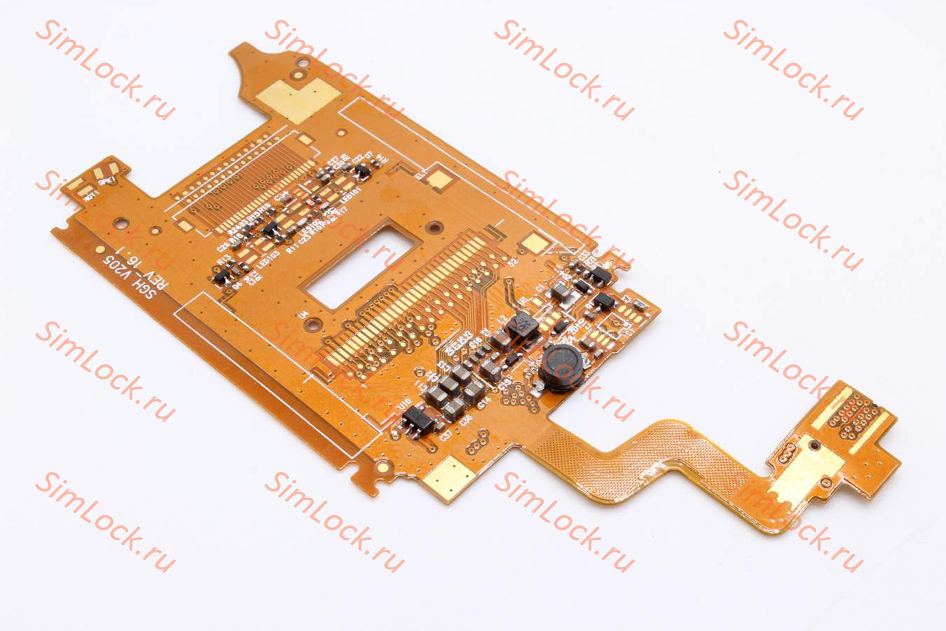 Шлейф Samsung V200, с компонентами