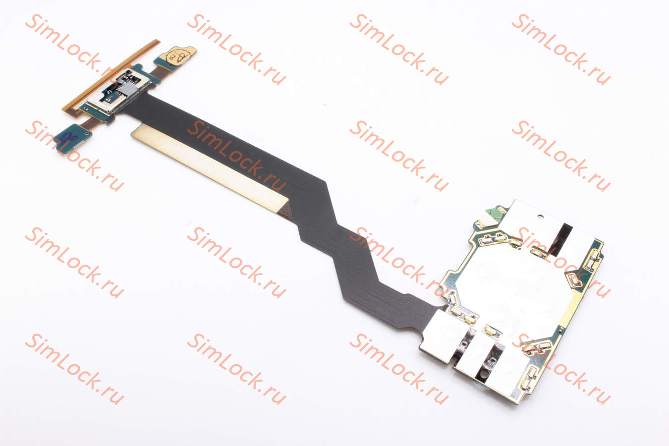 Шлейф Sony Ericsson C905 в сборе с подложкой функциональной клавиатуры и микрофоном