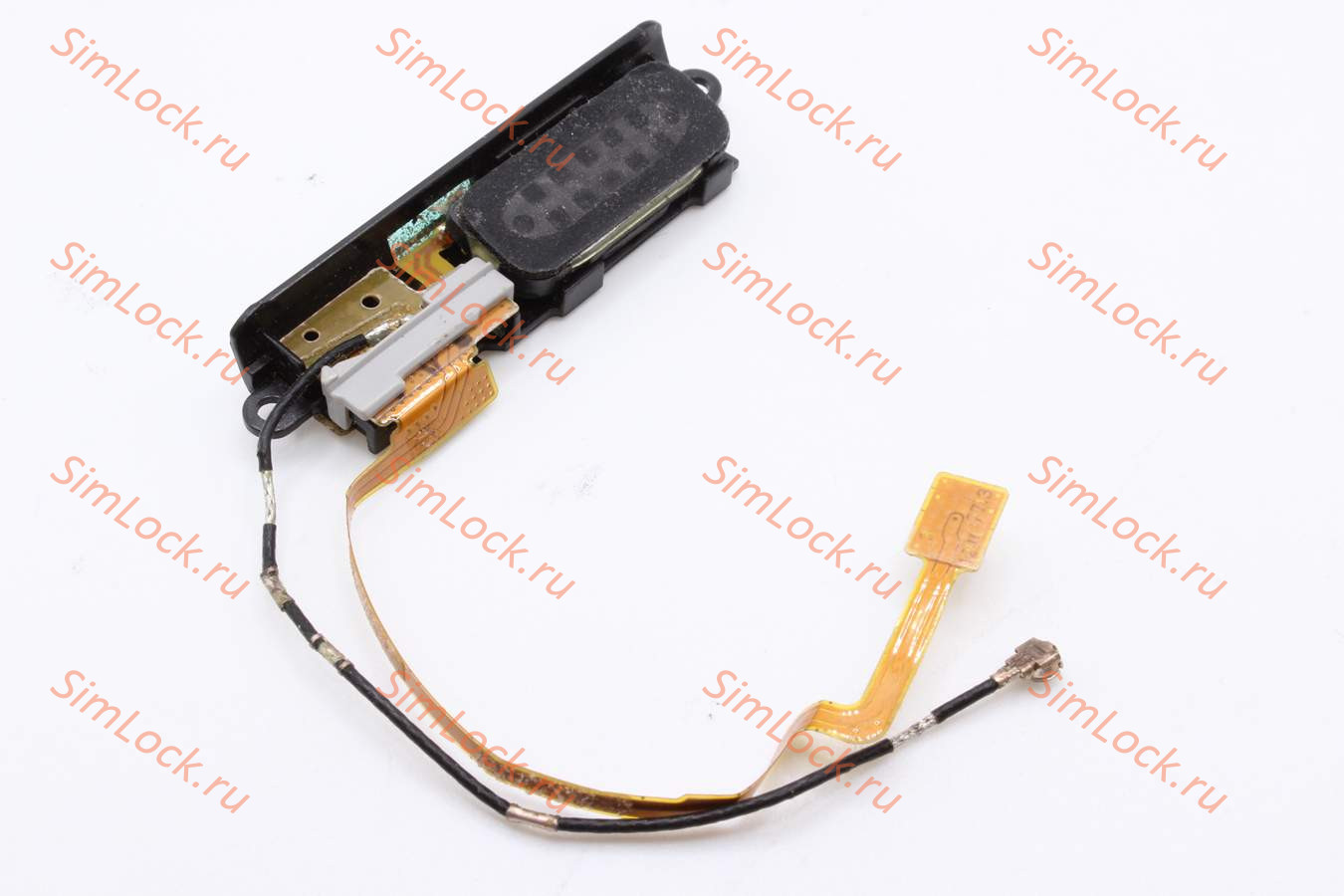 Шлейф Sony Ericsson W910 нижний с динамиком и антенным кабелем
