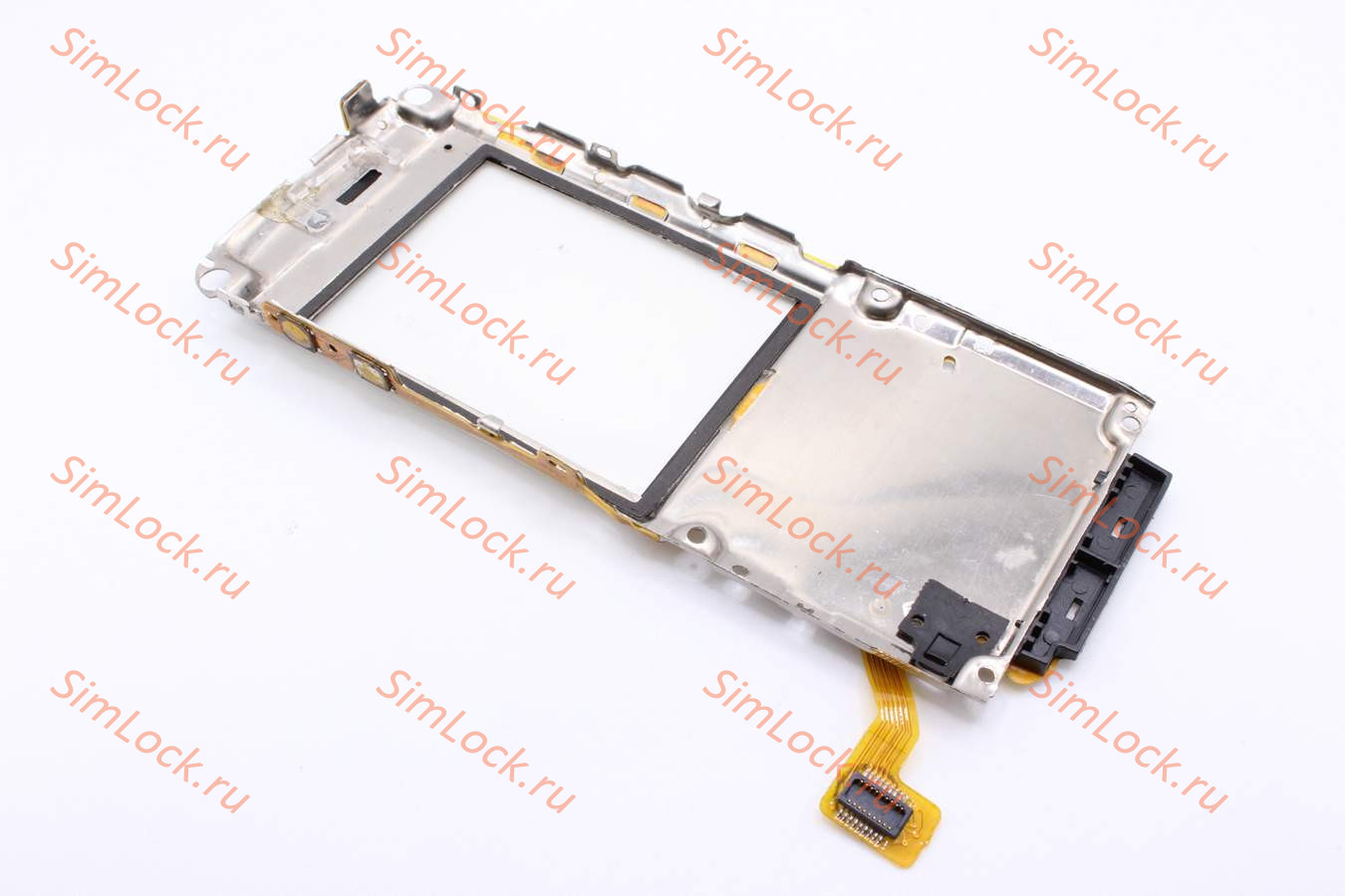 Nokia 5310 - рама дисплея в сборе с подложкой клавиатуры, стеклом, боковыми кнопками