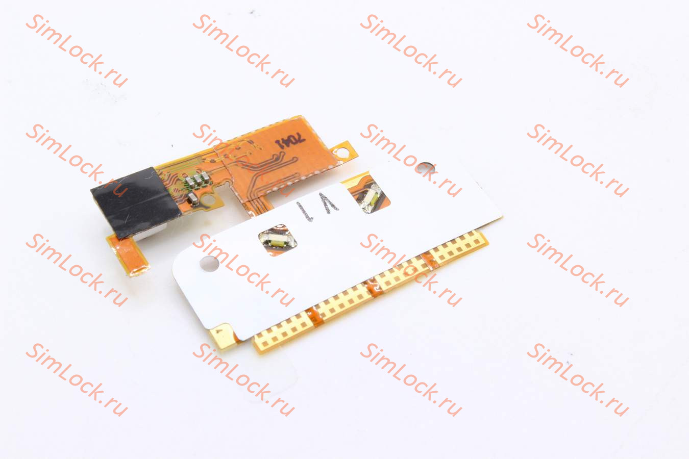 Nokia 6290 - подложка внешней клавиатуры в сборе скамерой, ориг