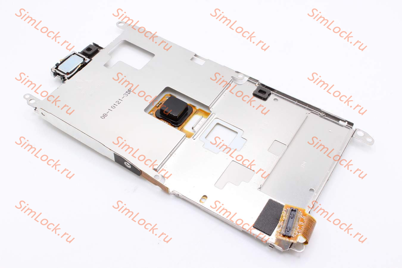 Nokia E72 - подложка клавиатурная в сборе с джойстиком, металлической рамой и динамиком