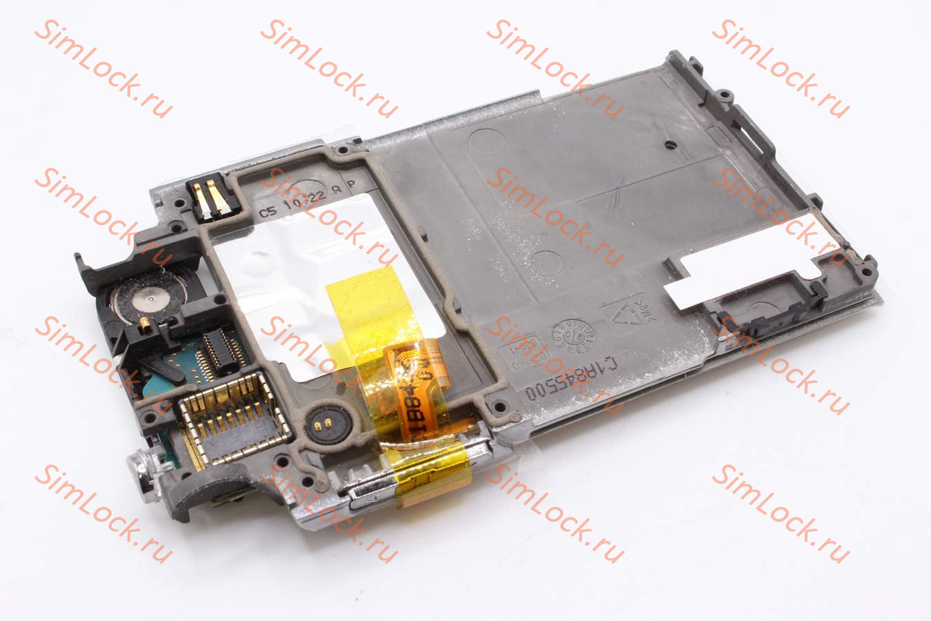 Nokia N76 - подложка клавиатуры в сборе с компонентами, в рамке