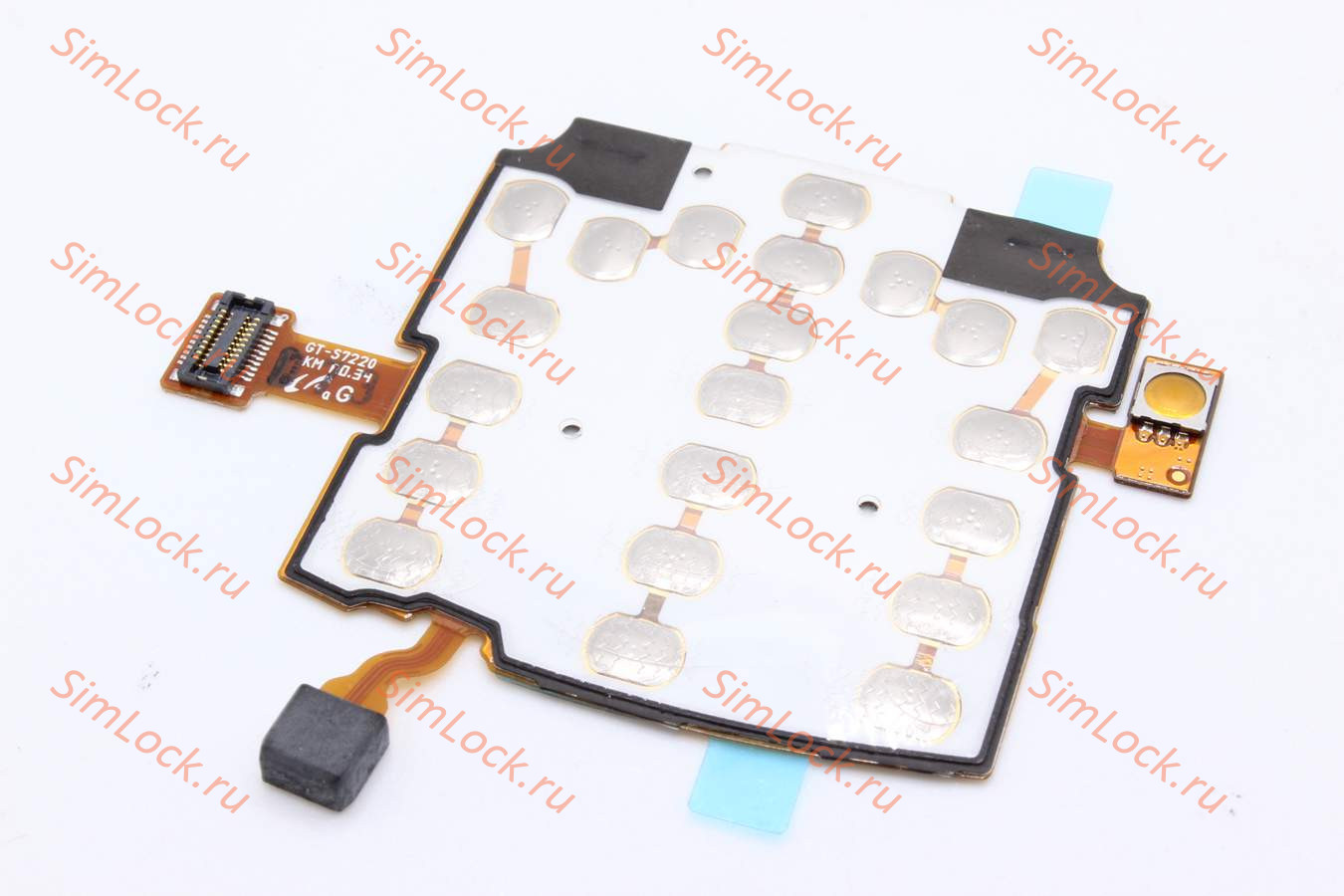 Samsung S7220 - подложка клавиатуры с микрофоном, ориг