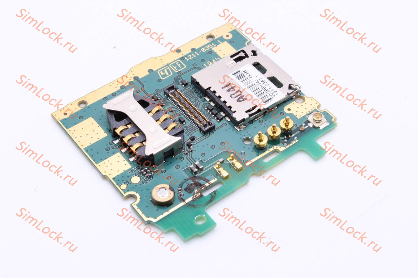 Sony Ericsson C510 - подложка клавиатуры в сборе со считывателями SIM, M2