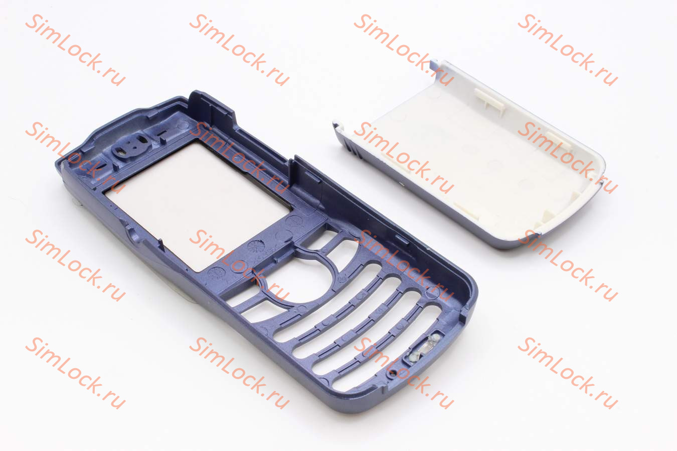 Motorola E365 - передняя панель и панель АКБ, цвет синий