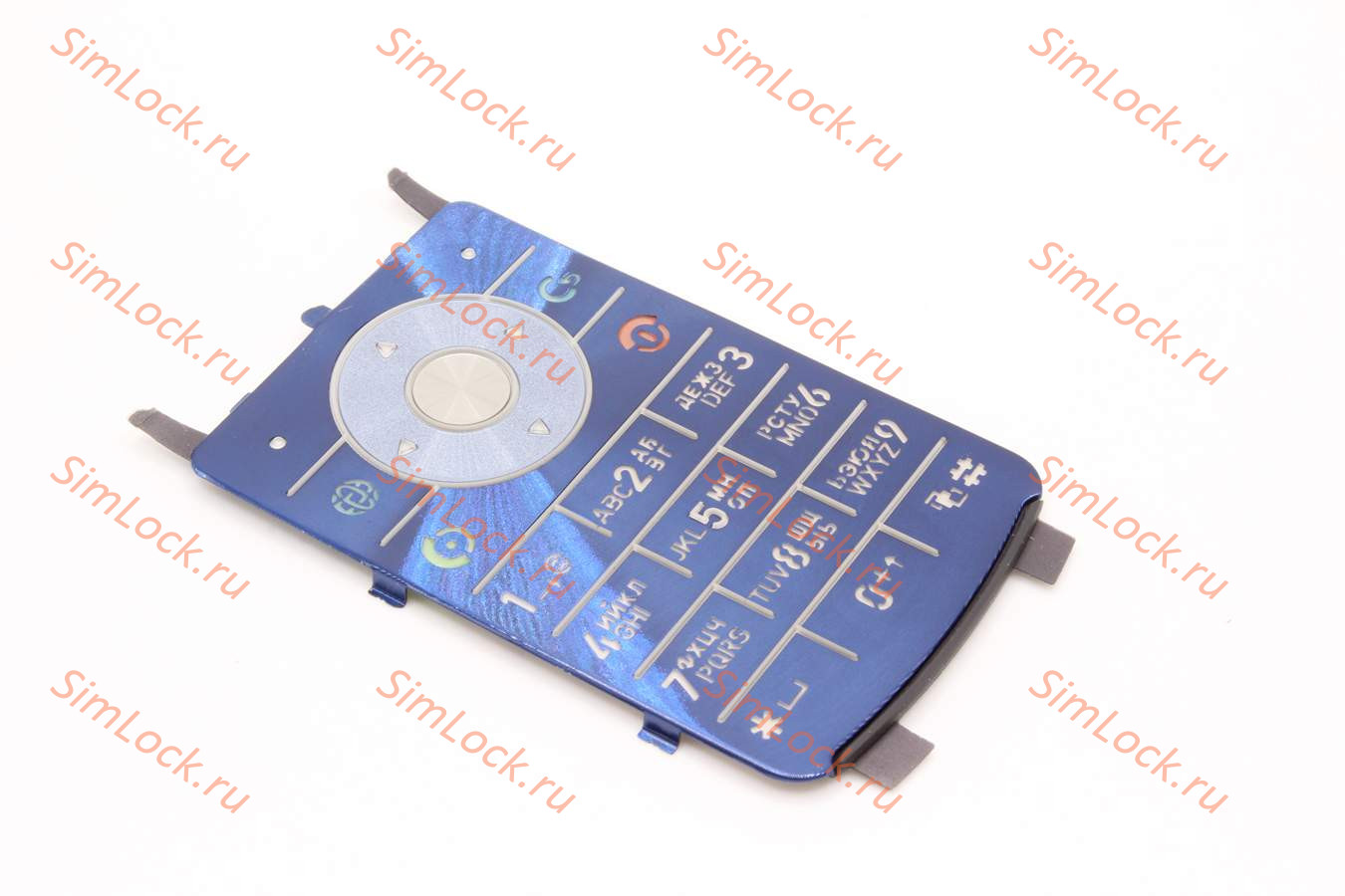 Motorola K1 - клавиатура, цвет синий