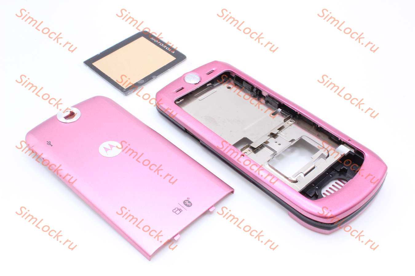 Motorola L6 - корпус, цвет розовый