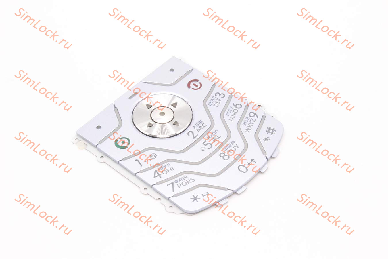 Motorola L6 - клавиатура, цвет серый