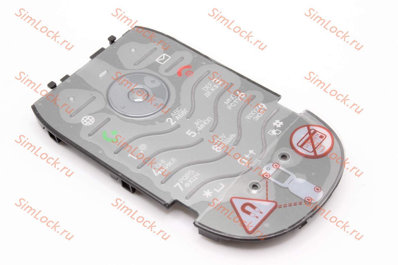 Motorola U6 - клавиатура, цвет серый