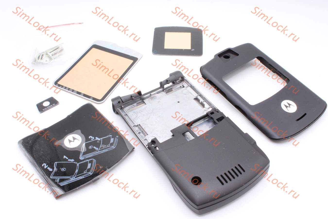 Motorola V3i - корпус, цвет черный