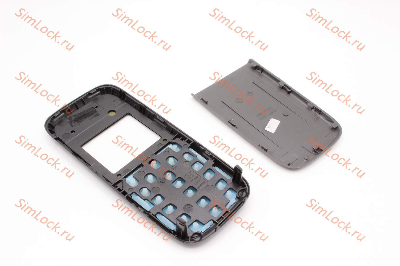 Nokia 1208 - передняя панель и панель АКБ, цвет черный