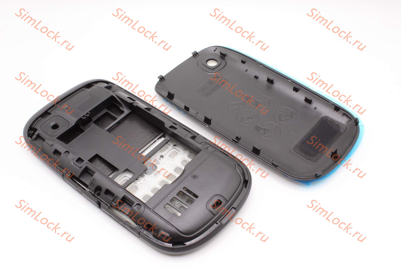 Nokia 200 Asha - корпус, цвет черный